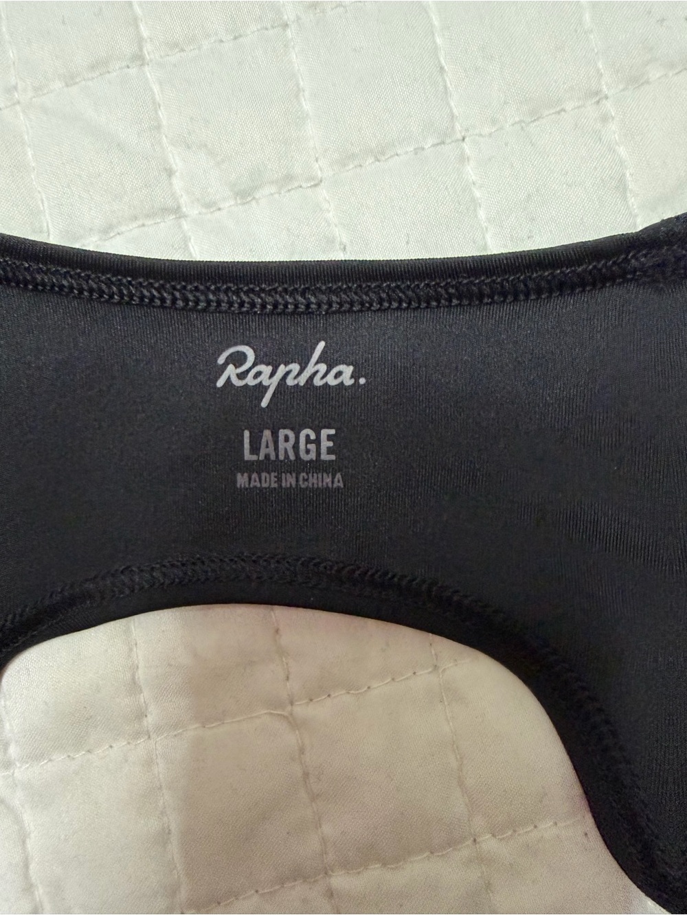 Rapha Marin Headlands Cycling Bib Shorts Men’s Large Black Padded Road Bike - Picture 7 of 11